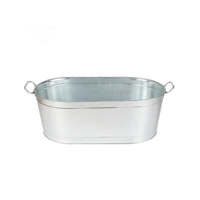 Tin Bucket ice tub